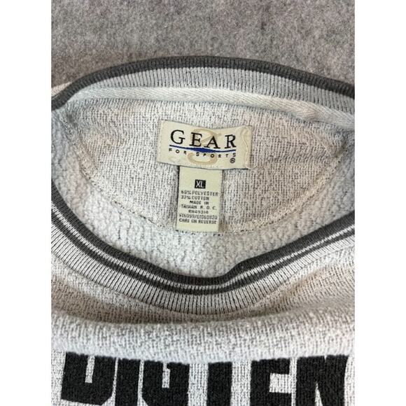 VTG 90s 1999 Big Ten Tournament Basketball Sweatshirt Mens XL Gray Crewneck NCAA - Picture 3 of 5